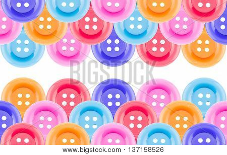 Colorful buttons Colorful Clasper close up texture or background