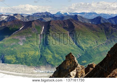 View from Donoho peak, Alaska