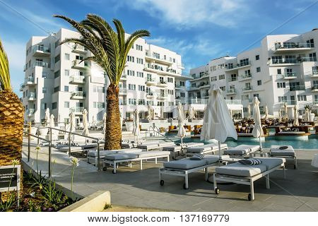 May 24 2016.Protaras.The hotel 