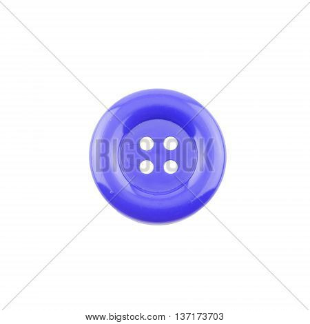 Blue clasper isolated on a white background