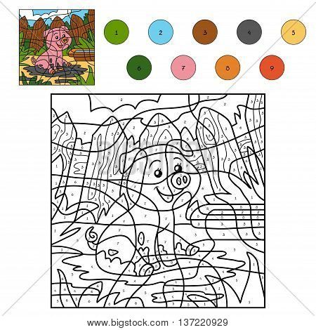 Color By Number, Pig