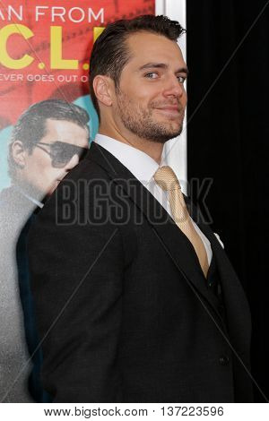 NEW YORK-AUG 10: Actor Henry Cavill attends 