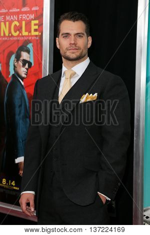 NEW YORK-AUG 10: Actor Henry Cavill attends 