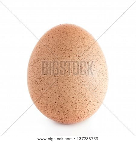 Cicken egg isolated on white background with clipping path