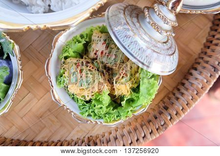 Thai food called 