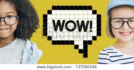 Expression Words Emotion Communication Slang Concept