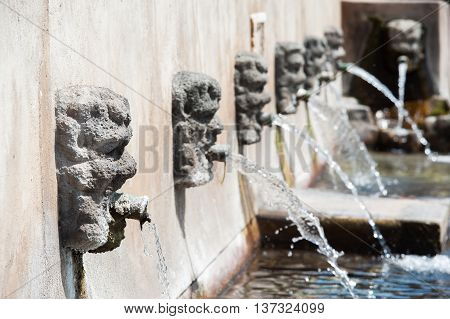 Lava Stone Fountain