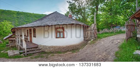Old farm in village Butuceni in Moldova
