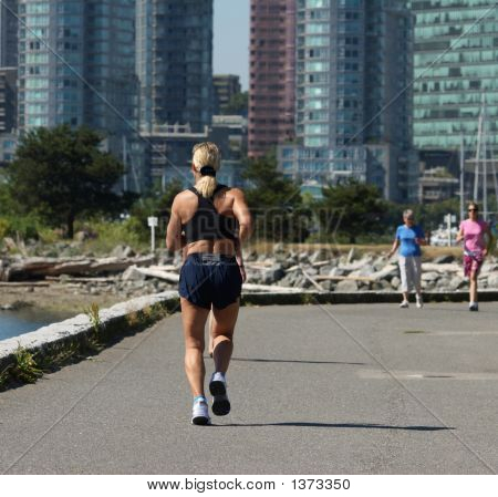 Jogger urbaine