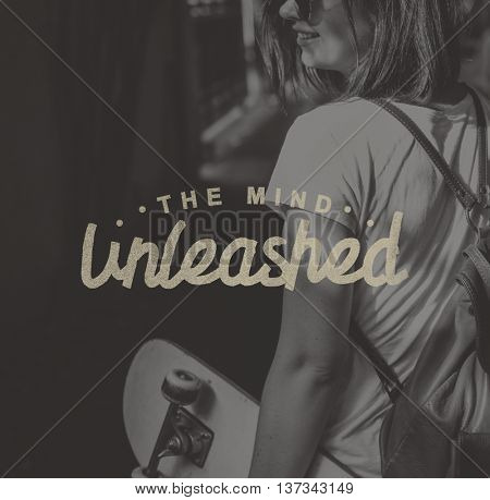 The Mind Unleashed Thoughts Vision Creativity Ideas Concept
