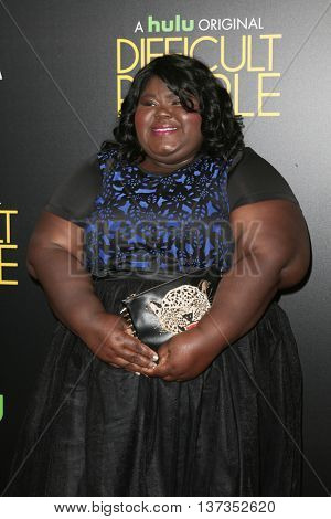 NEW YORK-JUL 30: Actress Gabourey Sidibe attends the Hulu Original Premiere of 'Difficult People' at the SVA Theater on July 30, 2015 in New York City.