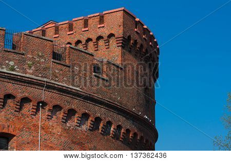 The museum is located in a historic building (defensive tower "Don") restored after the war and is part of the former inner rampart strengthening Konigsberg.