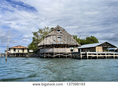 The House Established On Piles