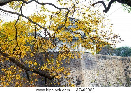 osaka Castle : Osaka Castle is a Japanese castle in Chūō-ku Osaka Japan. The castle is one of Japan's most famous landmarks and it played a major role in the unification of Japan during the sixteenth century of the Azuchi-Momoyama period.