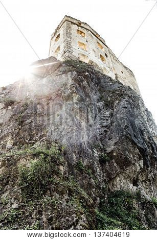 Medieval castle Likava on the rock - Slovakia
