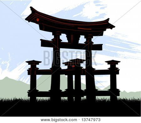 Japonsko chrám