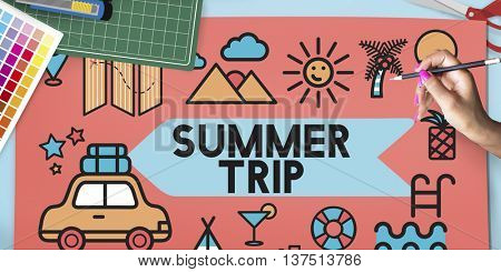Travel Vacation Sun Fun Enjoyment Concept