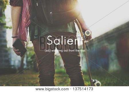 Salient Special Outstanding Unique Concept