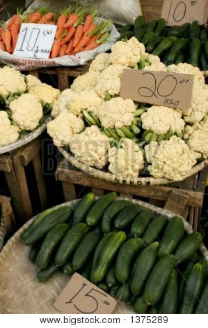 野菜の市場