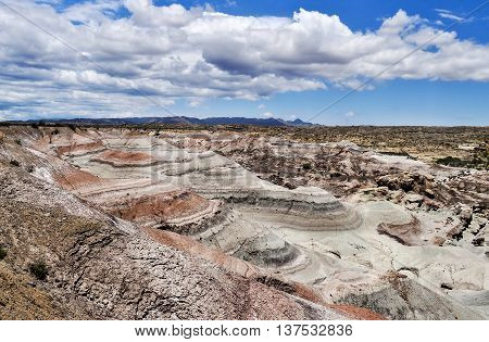 Valle De La Luna. Ischigualasto Provincial Park. Argentina