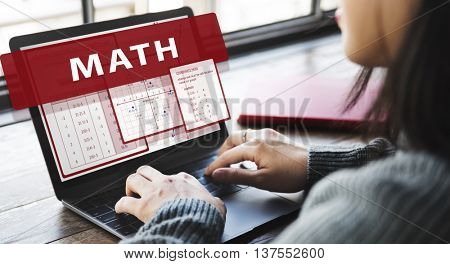 Math Mathematics Calculation Chart Concept