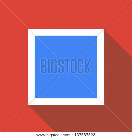 Icons of road signs on a white background. Picture style flat
