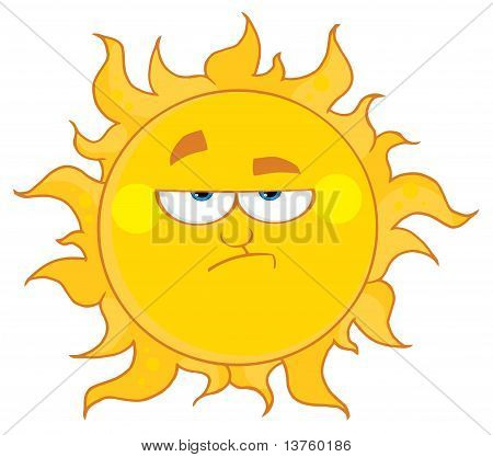 Sol mal-humorado