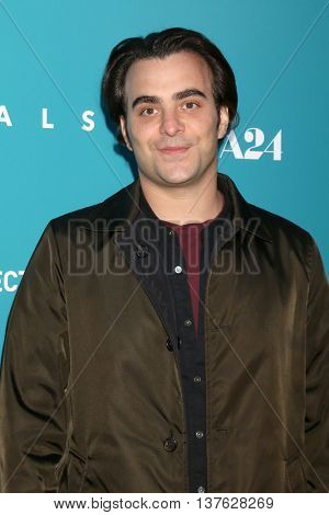 LOS ANGELES - JUL 7:  Nicholas Jarecki at the Equals LA Premiere at the ArcLight Hollywood on July 7, 2016 in Los Angeles, CA