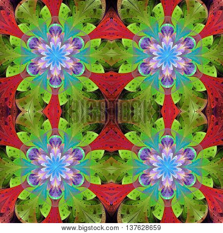 Multicolored seamless background in stained glass window style. You can use it for invitations notebook covers phone case postcards cards wallpapers and so on. Artwork for creative design art and entertainment.