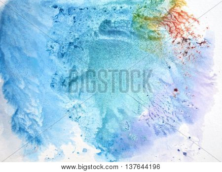 Beautiful abstract watercolor background for your design