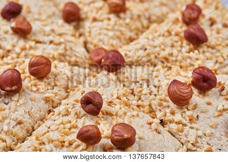 Oriental sweets. Traditional turkish or greek delight