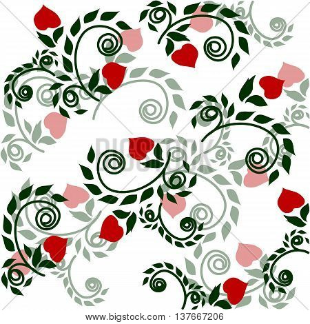 Background with abstract pomegranates for ceramics marble coatings for the home and kitchen or other rooms and offices