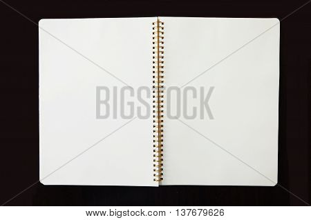 the notebook zoom in empty space background