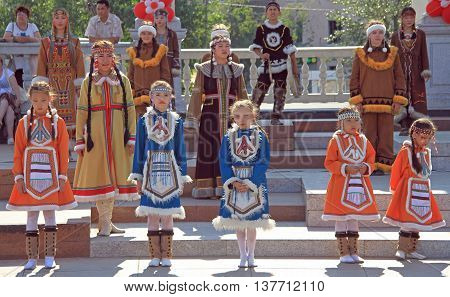 Girls Are Performing At Festival