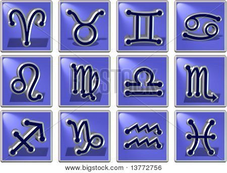 Zodiákus jelképek