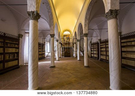 Abbey Of Monte Oliveto Maggiore, Tuscany, Italy