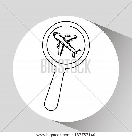 transportation delivery service box warehouse isolated, vector illustration