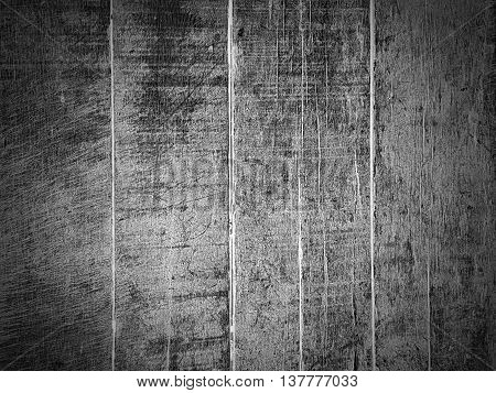 Black and White Wooden Background for pattern.