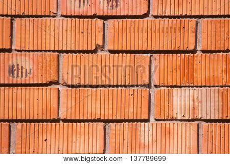 Texture. Brick wall texture background of in dustry buildings