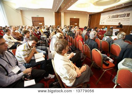 Mosca - 2 ottobre: Conferenza 
