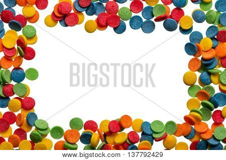 Cake Decor Background With Copy Space