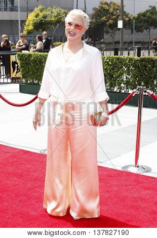 Sharon Gless at the 2008 EMMY Creative Arts Awards held at the Nokia Theater in Los Angeles, USA on September 13, 2009.