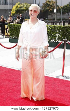Sharon Gless at the 2008 EMMY Creative Arts Awards held at the Nokia Theater in Los Angeles, USA on September 13, 2009.
