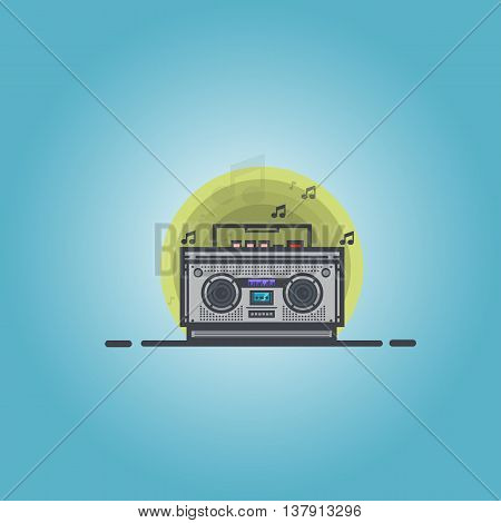 boombox, box ,carrying ,stereo, style,media, mono, music,electronic