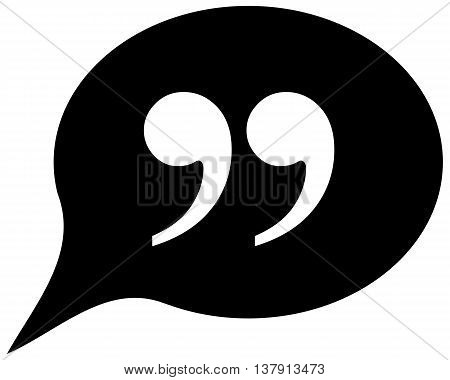 quote symbol bubble discussion vector pleading speech