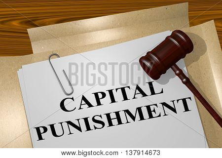 Capital Punishment  Legal Concept