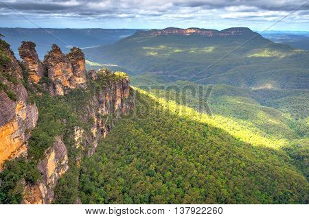 Three Sisters In Blue Mountains, Australia