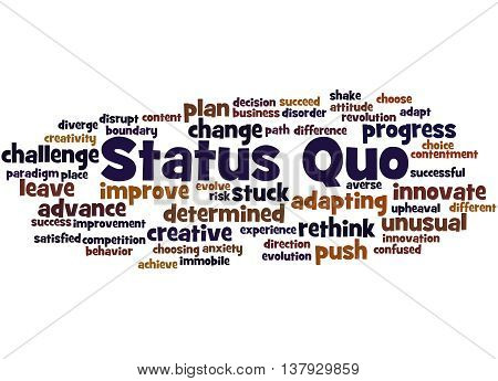 Status Quo, Word Cloud Concept 6
