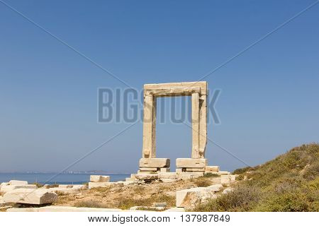 Portara Naxos, Temple Of Apollo