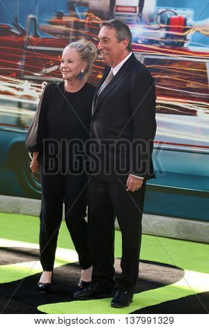 LOS ANGELES - JUL 9:  Wife, Ivan Reitman at the Ghostbusters Premiere at the TCL Chinese Theater IMAX on July 9, 2016 in Los Angeles, CA
